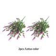 thumbnail image 2 of Inteprter 2 uds lavanda artificial flor falsa 7 puntas planta ramo interior Type3 NO3, 2 of 6