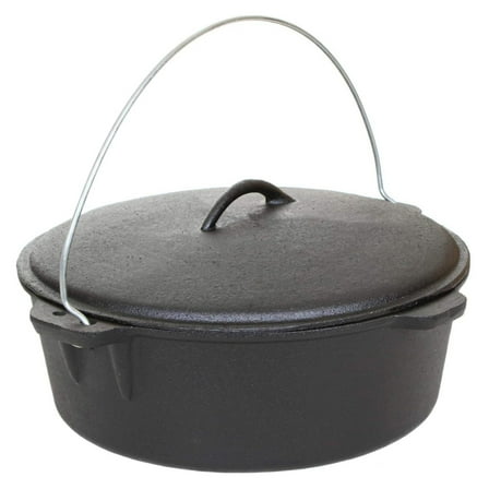 12-Quart Seasoned Cast Iron Dutch Oven - GL10489S