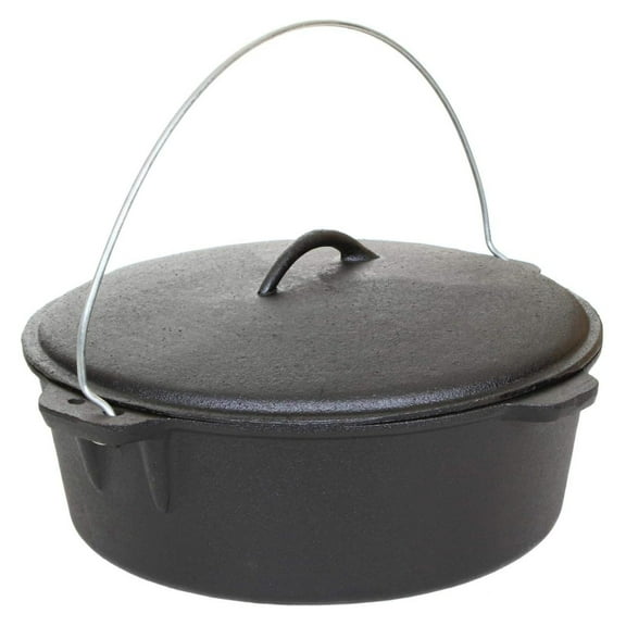 12-Quart Seasoned Cast Iron Dutch Oven - GL10489S