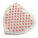 thumbnail image 1 of Caja De Baratijas Con Forma De Corazón, Joyero Con Forma De Corazón De Diamantes De Imitación, Organizador Pequeño De Baratijas Con Diseño Hueco, Para Almacenamiento, 1 of 7