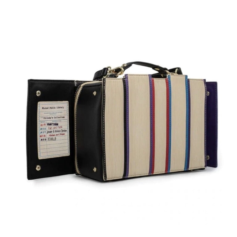 Loungefly x Disney Stitch Shops Villains Books Crossbody Bag Brand new Loungefly Exclusive Stitch Shoppe Disney Villains Books  main image 4