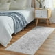 thumbnail image 2 of Alfombra corredor Jinchan 61x183 cm Gris Antideslizante Lavable a máquina, 2 of 7