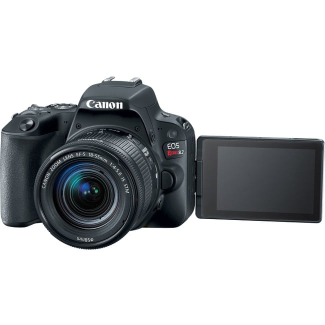 Canon EOS Rebel SL2 DSLR Camera with 18-55mm Lens (Black) - Walmart.com