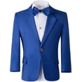 thumbnail image 2 of Wehilion Boys Tuxedo Suit Three Piece Kids Tuxedo Suit for Boys Formal Suit Jacket Blazer Pants Vest Set, 2 of 5