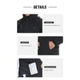thumbnail image 4 of Abrigo calefactable para hombre Chaquetas cálidas eléctricas USB Sudadera con capucha gruesa de invierno, 4 of 7