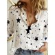 thumbnail image 1 of Camisas elegantes de lino y algodón para mujer, blusas informales con botones sólidos y solapa, blusas sueltas de manga larga para primavera y verano, Blusas tipo túnica Tan Jianjun unisex, 1 of 2