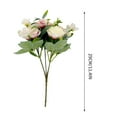 thumbnail image 3 of Gmogad Artificial Camellia Rose Bouquet, Realistic Silk Flowers for Vase/Wedding/Home Decor, Fade-Proof Outdoor & Indoor Arrangement, 3 of 5