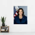 thumbnail image 2 of US Vice President Kamala Harris United States America Portrait Photo Extra Large XL Wall Art Poster Print, 2 of 3
