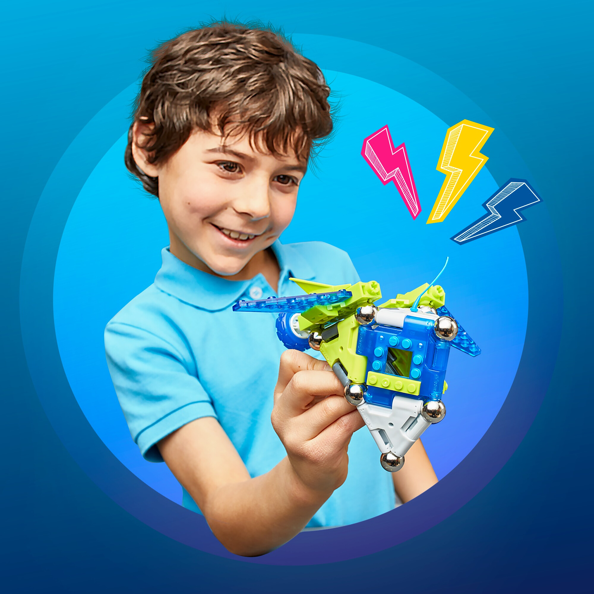 Mega Construx Magnext 3-In-1 Mag-Rockets Buildable Toy for Kids 6 Years and Up - image 3 of 6