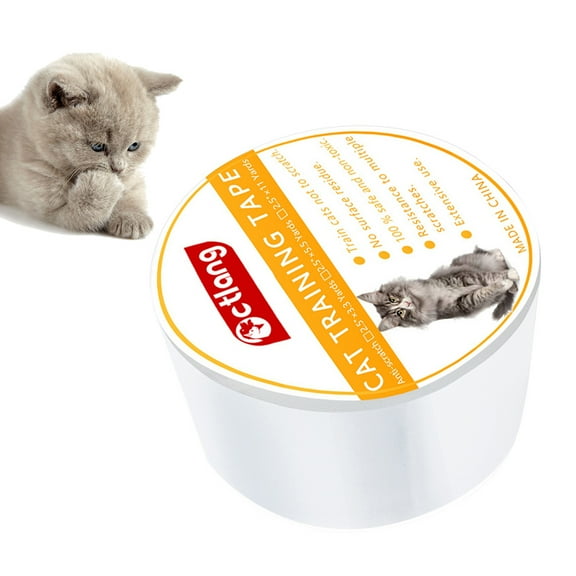 LABSERRON Tape for Furniture Pet Sofa Protection Tape Self-Adhesive White for Pet Owners 1Pcs 118.11x2.5x0.08 inch