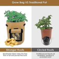 thumbnail image 4 of Perfect Planting Bag, 12 Liter Felt Bags Tomato Planting Bag, (5 Pieces), 4 of 4
