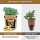thumbnail image 4 of Perfect Planting Bag, 12 Liter Felt Bags Tomato Planting Bag, (5 Pieces), 4 of 4