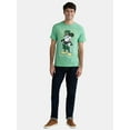 thumbnail image 2 of Disney Mickey Mouse Men's & Big Men's Saint Patrick's Day Graphic Tee, Sizes XS-3XL, 2 of 5
