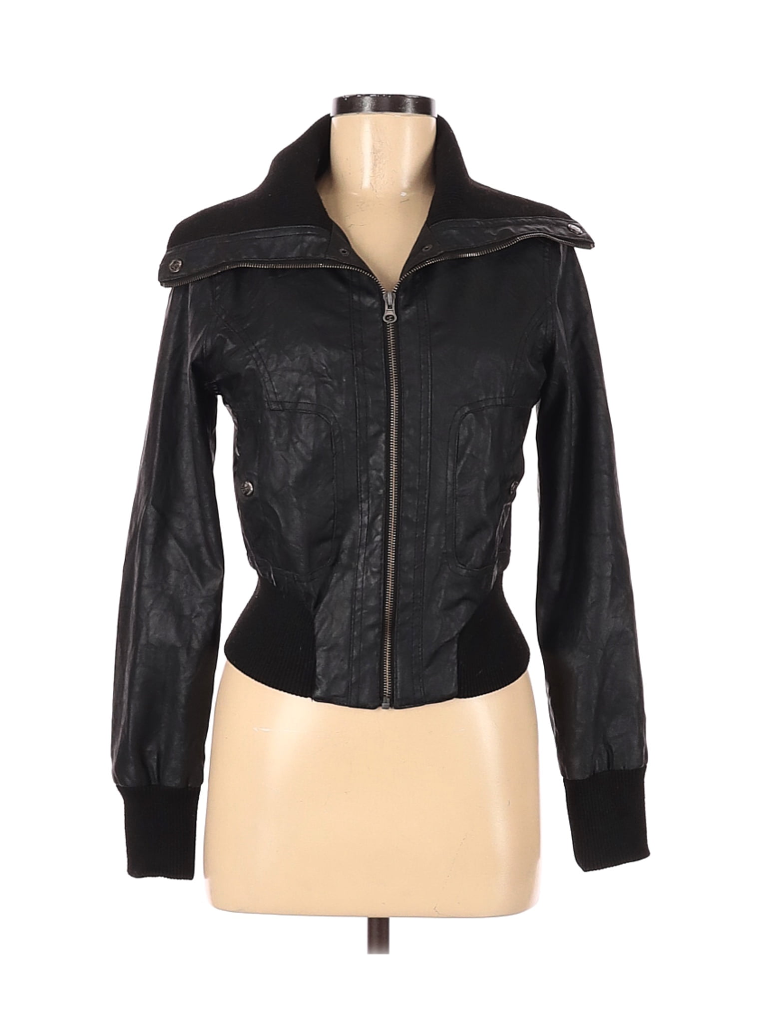 beverly hills polo club leather jacket