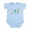 Sky Blue, variant on CafePress - Peace,Luv, Mermaids Infant Bodysuit - Baby Light Bodysuit, Size Newborn - 24 Months