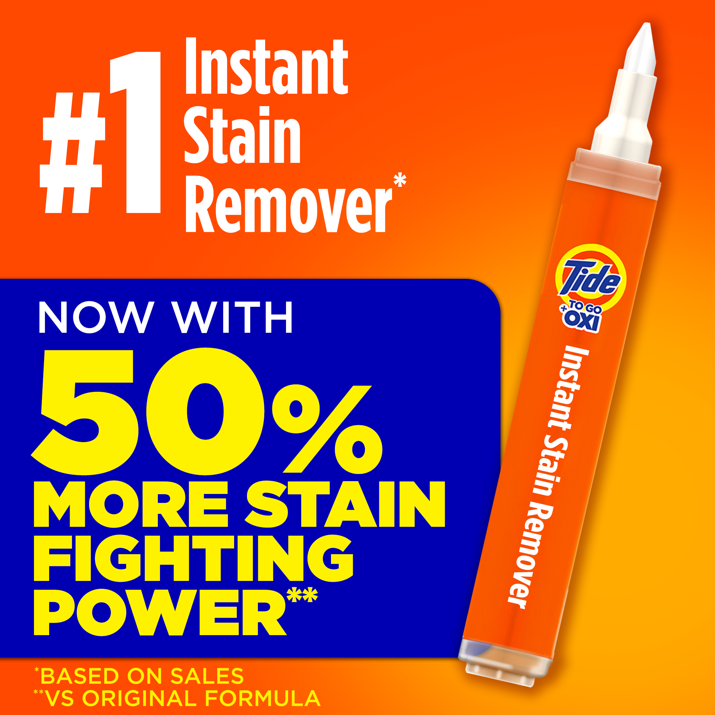 Tide To Go Mini Instant Laundry Stain Remover Pen, 3 Pack, Travel Size photo 3