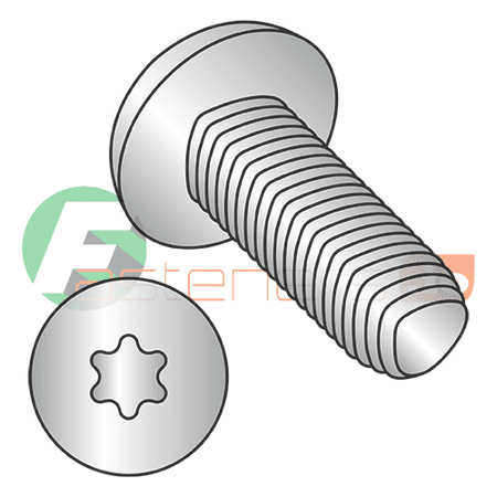 

4-40 x 3/8 Full Trilobe Thread Forming Screws / Six-Lobe (Torx) / Pan Head / 410 Stainless Steel (Quantity: 5 000 pcs)