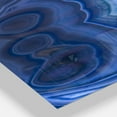 thumbnail image 4 of Blue Agate Stone Design 40 in x 30 in Painting Art Prints, by Designart, 4 of 5
