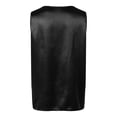 thumbnail image 5 of felwors Women's Silk Satin Tank Tops V Neck Casual Camisoles Sleeveless Business Work Blouses Dressy Summer Shirts(Black, L), 5 of 7