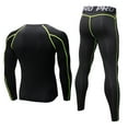 thumbnail image 6 of YUSHOW Mens Thermals Underwear Set Thin Wicking Base Layer Crew Neck Long Johns,Size 2XL, 6 of 8