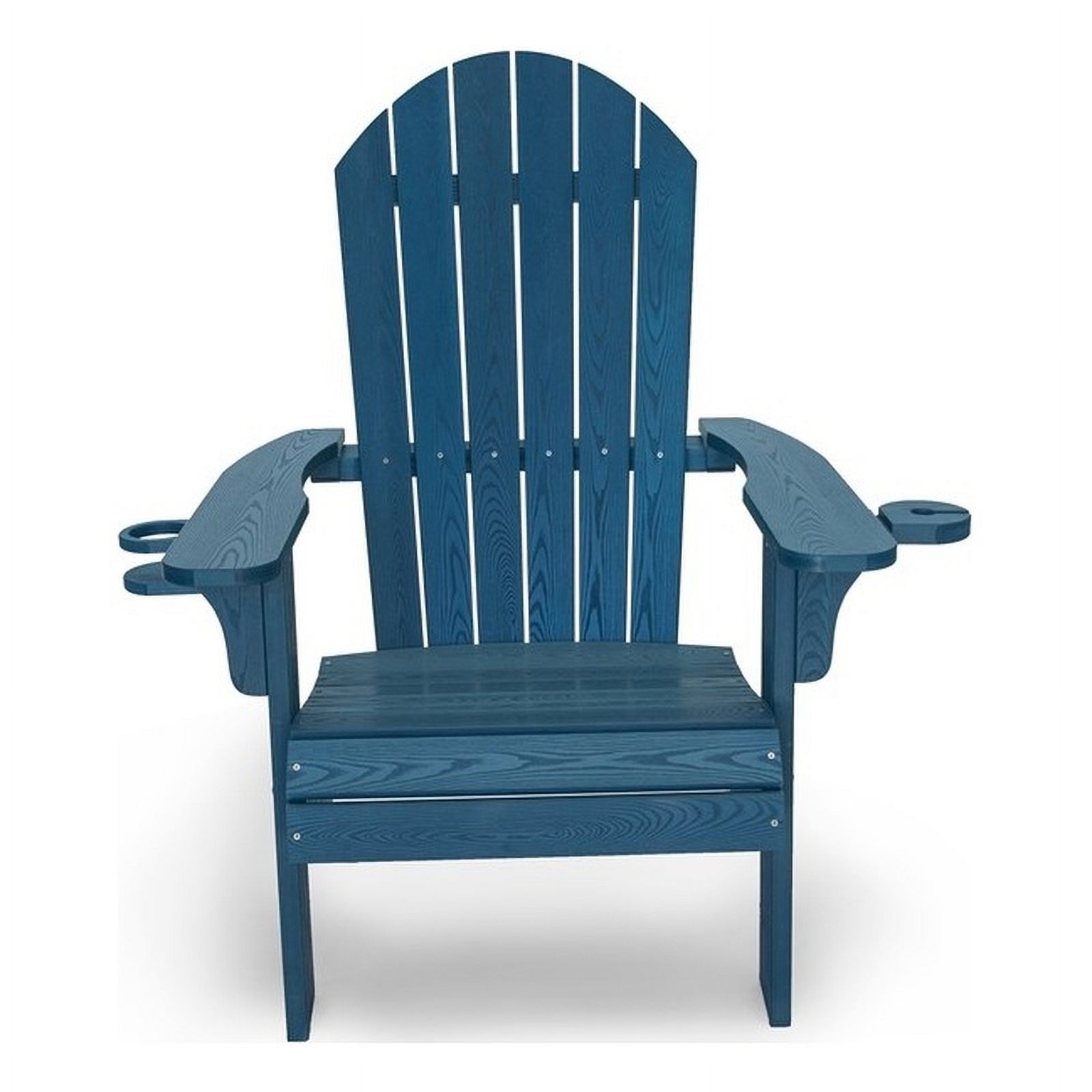 Westwood Navy All Weather Outdoor Patio Adirondack Chair - image 2 of 11