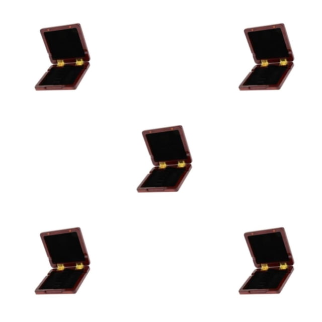 Estuche para cañas de oboe Naiovety para 6 piezas Soporte elegante y resistente Rojo