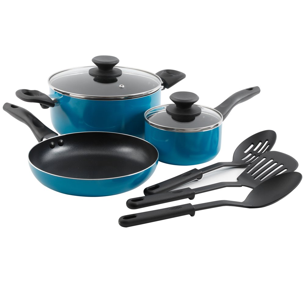 Gibson Home 8 Piece Cookware Set - Walmart.com - Walmart.com