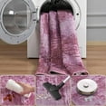 thumbnail image 3 of Astorug Area Rug,Modern Abstract Washable Rug for Living Room, Bedroom, Dining Room, Kids Playroom, Pink, 4x6 Feet, 3 of 8