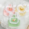 thumbnail image 2 of Ropa para mascotas, con encaje de frutas, para cachorros, estilo fino, camisola de verano, ropa para perros más suave que la de oso, ropa para chihuahua, peluche, 2 of 5