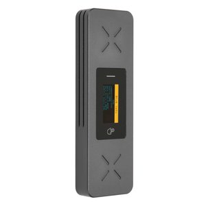 M.2 NVMe SSD Enclosure, External Hard Disk Drive Case GEN2 Nvme 2280 10Gbps With Smart Display For Hard Disk