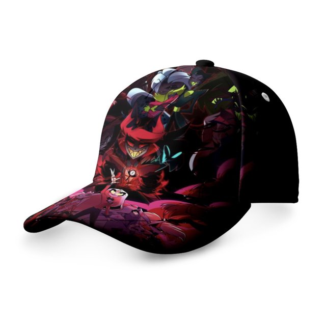 Gorra de béisbol Hazbins Hotels Anime para adultos, tamaño ajustable