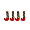 thumbnail image 2 of Sbnonk Christmas Decorations Striped Table Leg Covers Chair Leg Covers Table and Chair Protectors Christmas Decor, 2 of 9