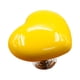 thumbnail image 1 of Botón de presión para inodoro con forma de corazón, herramienta de prensa para inodoro, encantadora, práctica y funcional. Amarillo, 1 of 9