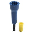 thumbnail image 4 of Wire Twisting Tools Quickly Twister Electrician Artifact for Power Drill Drivers Twisted Connector Cable Device Multi Tool Blue Set, 4 of 9