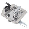 thumbnail image 4 of T Handle Latch, Truck Toolbox Lock Wide Applicability High Hardness Rubber Protective Bright Polished Appearance  For Toolboxes For Electrical Cabinets, 4 of 8