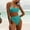 Mint Green, variant on Womens High Waisted Swimsuits Bottom Padded Bathing Suits Bikini Sets Top Two Piece Swimwear Swim Suits Womens Two Piece Shorts Bathing Suit Women Two Piece Sunflower Junior Swimsuit Top plus Size