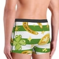 thumbnail image 5 of Kll Watercolor St Patrick Day Men'S Cotton Boxer Briefs Underwear-Large, 5 of 9