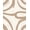 Brown, Pattern 1, variant on ODIKA 4' x 6' Machine Washable Non-Slip Area Rug, Abstract Squiggle High Traffic Rug, Brown, 329292