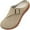 Taupe, variant on LeIsfIt Womens Wide Width Suede Clogs & Mules Shoes