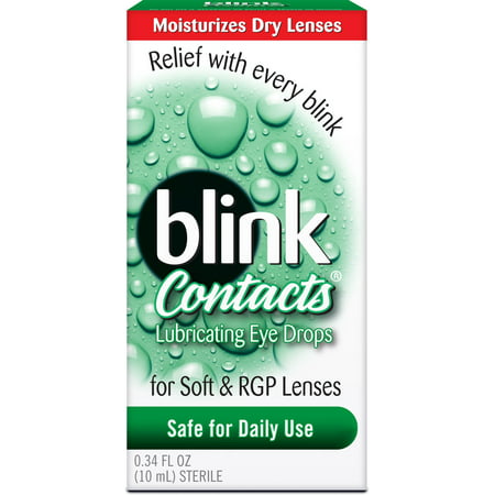 blink Contacts Lubricating Eye Drops  0.34 oz