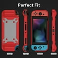 thumbnail image 2 of Funda protectora para consola Nintendo Switch OLED con ranura para cartuchos de juegos, 2 of 9