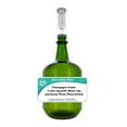 thumbnail image 2 of 3L Jug Champagne Green - White Cap with Hole and Econo Three-Piece Airlock, 2 of 6