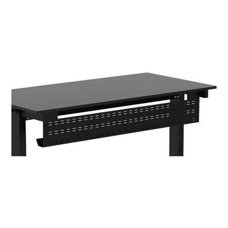 Stand Up Desk Store Under Desk Cable Management Tray Black Horizontal Computer Cord Raceway and Modesty Panel (Black  39 ) price history on PriceWatchPro