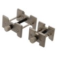 thumbnail image 3 of Herramienta de Reparación de Relojeros de Soporte de Movimiento de Caja de Reloj de material acero Plateado 2 Uds Yuyangstore Ver Soporte De Caja, 3 of 6