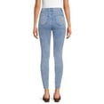 thumbnail image 2 of Time and Tru Women's High Rise Jeggings, 29" Inseam, Sizes XS-XXXL, 2 of 5