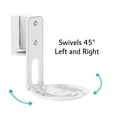 thumbnail image 3 of Soporte de pared Ynvision.Design para Sonos ERA 100 White, paquete de 2, 3 of 6