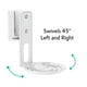 thumbnail image 3 of Soporte de pared Ynvision.Design para Sonos ERA 100 White, paquete de 2, 3 of 6