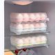 thumbnail image 3 of BEMS-Refrigerador de plástico con forma de rectángulo, 15 ranuras para almacenamiento de huevos, 3 of 4
