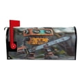 thumbnail image 2 of WOBOGO Animated Chainsaw Robot Mailbox Cover Magnetic for Garden Yard Home Decor Standard Size 20.7×18.03in, 2 of 9