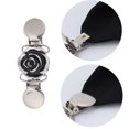 thumbnail image 4 of Jumpingount Bufanda con patrón de rosas, anillo, bufandas plateadas exquisitas, hebilla para vestido, Clips, alfileres esmaltados tallados, accesorios de Accesorios de disfraces Jumpingount AP008837-00, 4 of 6